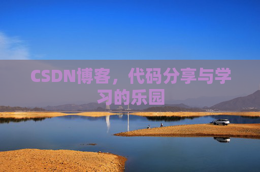 CSDN博客,代码分享与学习的乐园